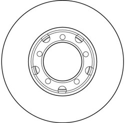 Bremžu disks TRW DF1577 (pārdošanas vienība - 1 gab.)_3
