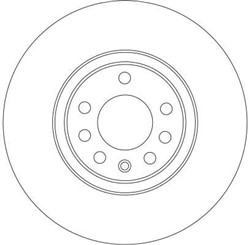 Bremžu disks TRW DF4246 (pārdošanas vienība - 1 gab.)_3