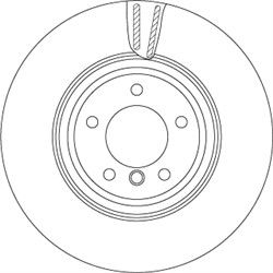 Bremžu disks TRW DF4775S (pārdošanas vienība - 1 gab.)_3
