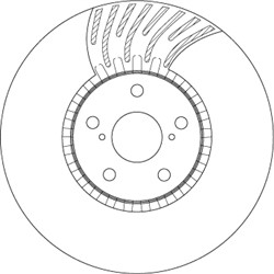 Bremžu disks TRW DF4856S (pārdošanas vienība - 1 gab.)_3
