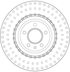 Bremžu disks TRW DF6149S (pārdošanas vienība - 1 gab.)_3