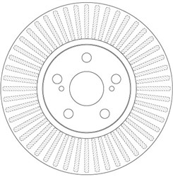 Bremžu disks TRW DF6234 (pārdošanas vienība - 1 gab.)_3