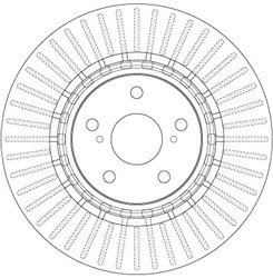 Bremžu disks TRW DF6265 (pārdošanas vienība - 1 gab.)_3