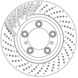 Brake disc DF6821S