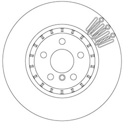 Brake disc DF6892S