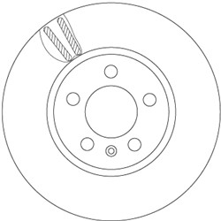 Brake disc DF6964