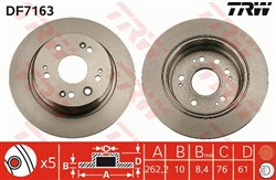 Brake disc DF7163_2