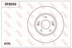 Brake disc DF8056_2