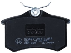 Комплект гальмівних колодок, дискове гальмо TRW GDB1330_4