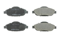 Brake Pad Set, disc brake AISBPPE-1001_0