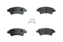 Brake Pad Set, disc brake AISBPPE-1019_1