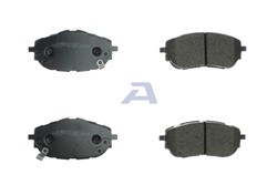 Brake Pad Set, disc brake AISBPTO-1020_1