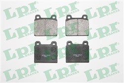 Brake Pad Set, disc brake LPR05P027