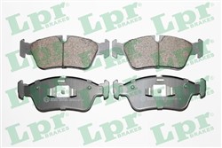 Brake Pad Set, disc brake LPR05P1250_2