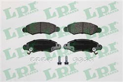Brake Pad Set, disc brake LPR05P1280_0