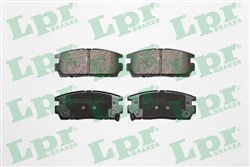 Brake Pad Set, disc brake LPR05P1323