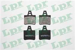 Brake Pad Set, disc brake LPR05P133