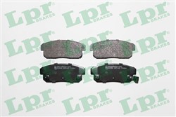 Brake Pad Set, disc brake LPR05P1432