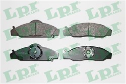 Brake Pad Set, disc brake LPR05P1437_0