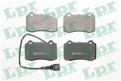 Brake Pad Set, disc brake LPR05P1672_0