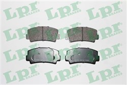 Brake Pad Set, disc brake LPR05P168
