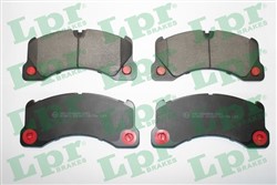 Brake Pad Set, disc brake LPR05P1754