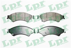 Brake Pad Set, disc brake LPR05P1768