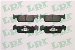 Brake Pad Set, disc brake LPR05P1796