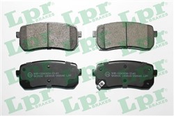 Brake Pad Set, disc brake LPR05P2046