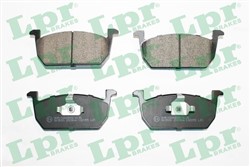 Brake Pad Set, disc brake LPR05P2055