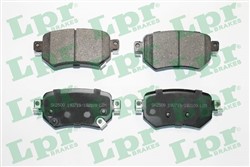 Brake Pad Set, disc brake LPR05P2109