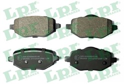 Brake Pad Set, disc brake LPR05P2240