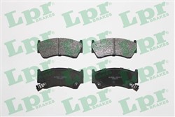 Brake Pad Set, disc brake LPR05P617