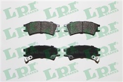 Brake Pad Set, disc brake LPR05P695