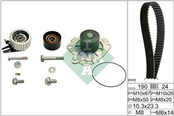 Water Pump & Timing Belt Kit 530 0624 30_2