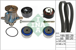 Water Pump & Timing Belt Kit 530 0764 30