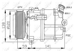Compressor, air conditioning NRF 32191_0