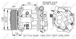 Kompresors, Gaisa kond. sistēma NRF NRF 32239_8