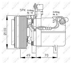 Compressor, air conditioning NRF 32490_8