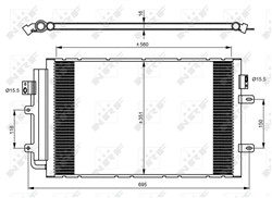 Air conditioning condenser NRF 350083_2
