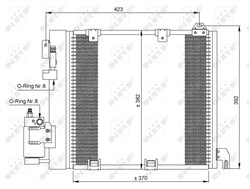 Air conditioning condenser NRF 35302_4