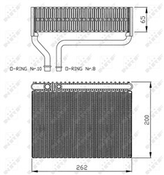 Evaporator, air conditioning NRF 36099_9