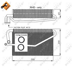 Evaporator, air conditioning NRF 36118_6