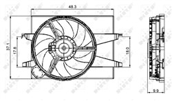 Fan, engine cooling NRF 47006_6