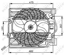 Fan, engine cooling NRF 47029_5