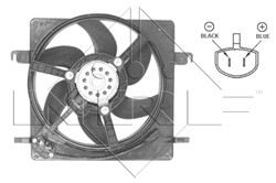 Fan, engine cooling NRF 47037