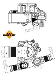 NRF Termostaat, jahutusvedelik NRF 725045_4