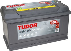 Vieglo auto akumulators TUDOR TA1000