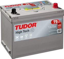 Akumulators TUDOR HIGH-TECH TA754 12V 75Ah 630A (270x173x222)_0