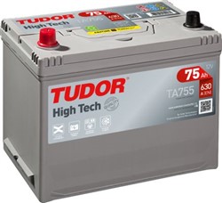 Akumulators TUDOR HIGH-TECH TA755. 12V 75Ah 630A (270x173x222)_0